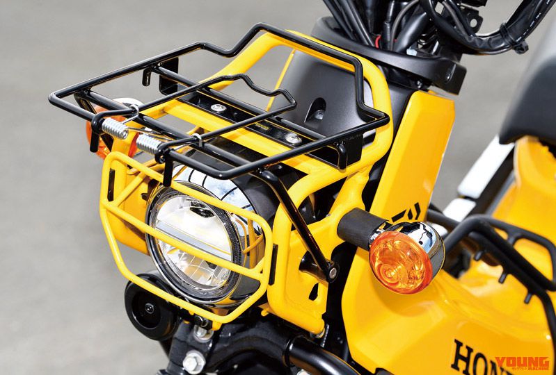 HONDA Cross Cub is equipped with an up exhaust. Formerly “Hunter 