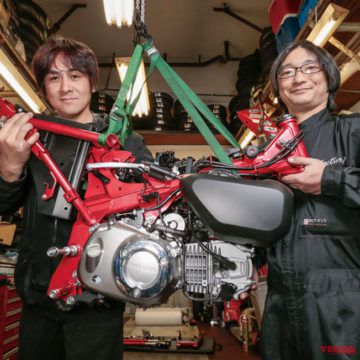 ヤングマシン×ヨシムラ モンキー125カスタムプロジェクト